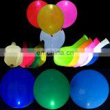 Good quality led balloon size 12 inch flashing led light balloon