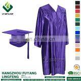 2017 Hot Sale Shiny Graduation Caps And Gowns Set/Graduation Gown thumbnail-5