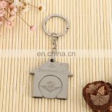 Hot Sale Compression Stainless Steel metal keychain