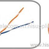 1000FT CAT5e Solid Cables Cables 4/UTP 0.50mm Network Cable (Gray)