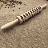 Rolling Pin,Made of Beech Wood,with Laser Printing