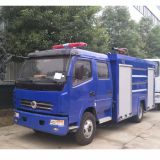 Dongfeng DFAC Double Cab LHD or RHD Cummins Engine 190HP 3400 Liters Water and 600 Liters Foam Tanker Fire Engine For Sales