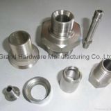 stainless steel 304 bushing CNC precision turned parts connectors