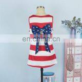 Family Outfits Summer Mom And Me Matching American Flag Print Sleeveless Vest T Shirt Tops (this Link for Girls,1-12years) thumbnail-6