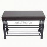 Customized Multi Design Storage Metal Shoe Rack Foldable Storage Chair Saving Place in Doorway thumbnail-5