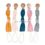 Ins Горячие продажи. Органическая хлопковая муслиновая цепочка-фиксатор для соски