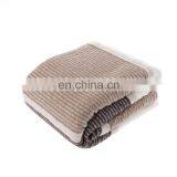Grade A Grade and Spring/Autumn Season Home Use Korean Style Striped Blankets for Winter Double Layer thumbnail-5