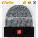 Wholesale Custom Beanie With Custom Label thumbnail-1