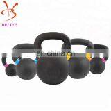 Wholesale Black Powder Coated Cross Fitness Kettlebells thumbnail-1