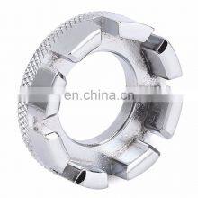 Mini Cycle Spoke Wrench Torque Nipple Key Bike Wheel Rim 8 Way Bicycle Spoke Wrench Spanner Repair Tool B3 thumbnail-1