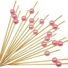 Barware Olive Wood Picks Cocktail Party Appetizer Drink Skewers thumbnail-1