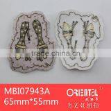 Iron on Lovely High Heeled Shoes Embroidery Patch thumbnail-6