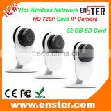NEW!HOT!! HD 720P Wireless IP Camera Pan /Tilt /SD Card thumbnail-1