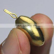 Amazon Multiple Sizes Upside Down Fishing Bait Copper Pendant 1.8g 3.5g 5g 7g 10g Copper Sinker Fishing Tackle thumbnail-4