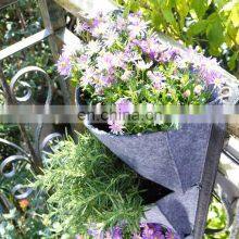 New Greening Black Plant Non-Woven Wholesale Hanging Vertical Support Garden Fabric Felt Grow Bags thumbnail-2