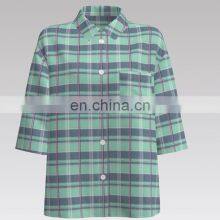 2022 Fashion 100%cotton Seersucker Check Design for Women thumbnail-5