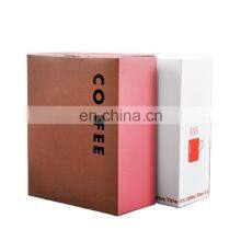 China Supplier Hot Sale Coffee Box Custom Design Logo Cardboard Coffee Paper Printed Packaging Cardboard Box Packing