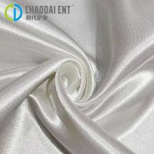White-dyeing 75D*150D Gloss Satin 100RPET Recycled Polyester Fabric Satin Women Clothing thumbnail-2