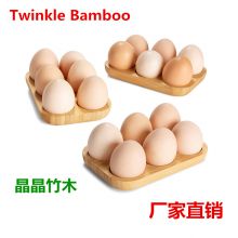 Bamboo plate/bamboo wooden tray for egg/bamboo wooden egg tray