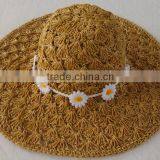 Ladies Beach Straw Hats 2016 Fashion Summer Hat for Women