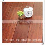 Handscraped Surface Walnut 7-layer Engineered Wood Flooring Red Color thumbnail-2