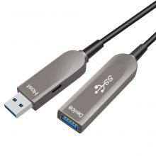 Fiber Optic USB 3.1 AOC-Active Optical Cable,Gen-2,10Gbps,AM to AF thumbnail-1