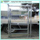 6 Bar 40mm*40mm Square Rail 2.1*1.8m Cattle Yards Gate Panel thumbnail-1