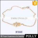 Factory Custom Fashion 925 Sterling Silver Bracelet and Bangle With AAA CZ Shine Plates thumbnail-5