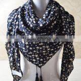 New Designs Printed Cotton Square Head Scarf thumbnail-4