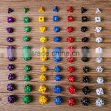 TRPG Run Ball Dice/[ten Capsules Seven Colors] Dungeons and Dragons Warcraft Game Dice/Dice Type Polyhedral Dice/children Gifts Quality Choice thumbnail-5