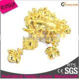 Hot Sellings High Quality Luxury Jewelry Latest Brooch Design With Opal Crystal thumbnail-2