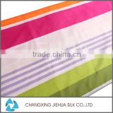 New products bright colour polyester stripe print fabric