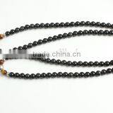 8mm Multilayer Yellow Tiger Eye and Black Obsidian Malas Prayer Beads Bracelet thumbnail-6