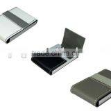 2014 Hot Selling Metal and Leather Business Card Holder thumbnail-3