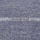 Wholesale Stock Grey Jersey Microfiber Melange Single Jersey Sports Shirt Fabric thumbnail-2