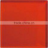 4''x4'' Red Gloss/matt/solid Color Straight Edge Glass Tile thumbnail-1