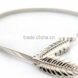 Gold Leaves Chain Belt Women's Waist Elasticity Waist Belt thumbnail-3