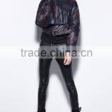 PY-162 Deep Winter Punk Rave Fireworks Retro Thicker Cotton Knight Short Jacket thumbnail-6