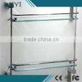 Most Popular Beautiful Stainless Steel Glass Corner Shelf thumbnail-1