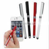 2 in 1 Multi function Stylus pen , touch screen ball pen