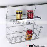One Layer Metal Kitchen Corner Spice Rack thumbnail-4