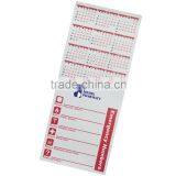 Calendar and Emergency Numbers Magnet With Full Color thumbnail-1