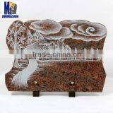 Red Accessories Funeral Granite Plaque thumbnail-1