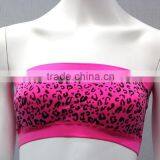 Animal Printed Design Seamless Bandeau Bra