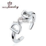 Elegant Design Bowknot Crystal Ring thumbnail-1