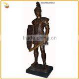 Ancient Bronze Soldier Statue Metal Cast Knight Bronze Statue thumbnail-2