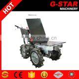 250kg Loading Gasoline Metal Bin Farm Wheeldriven Mini Dumper thumbnail-3