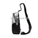 Factory Fashion Design Genuine Leather Chest Bag Shoulder Bags for Man thumbnail-3