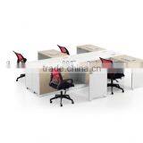 L- Shape Small Office Partitions (FOHDS-D0915 (4Groups 4)) thumbnail-1