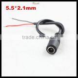Universal 5.5x2.1mm 5.5/2.1 DC Tip Plug Connector DC Power Cable Magnetic Ring for Laptop Charger DC Cable thumbnail-1